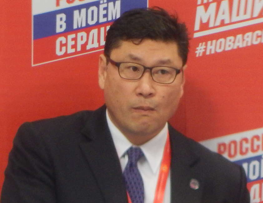 Jim Paek head coach of South Korea